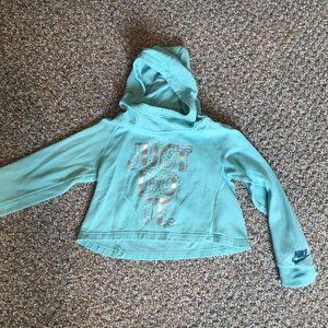Nike Hooded Sweatshirt, Size Small